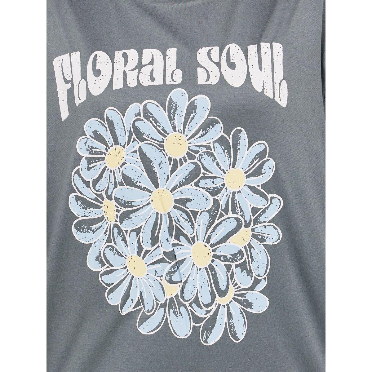 تيشيرت فضفاض مطبع بكتابة-women-clothing-tshirts-image-3