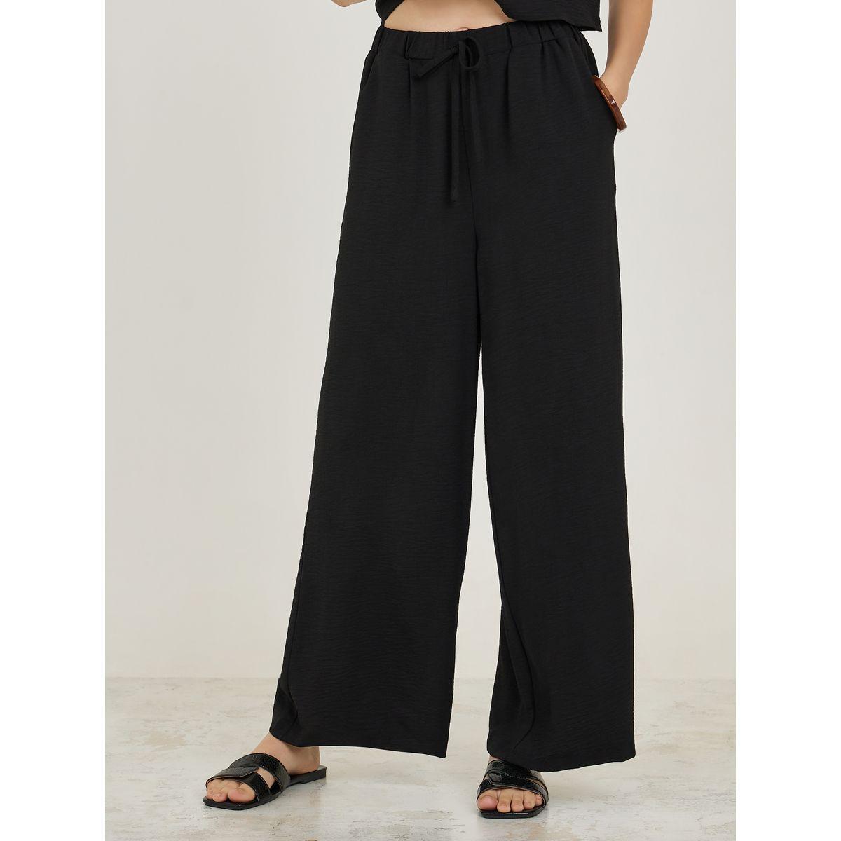 بنطال بارجل مستقيمة وجاكيت فيست بازرار-women-clothing-coordsets-image-5