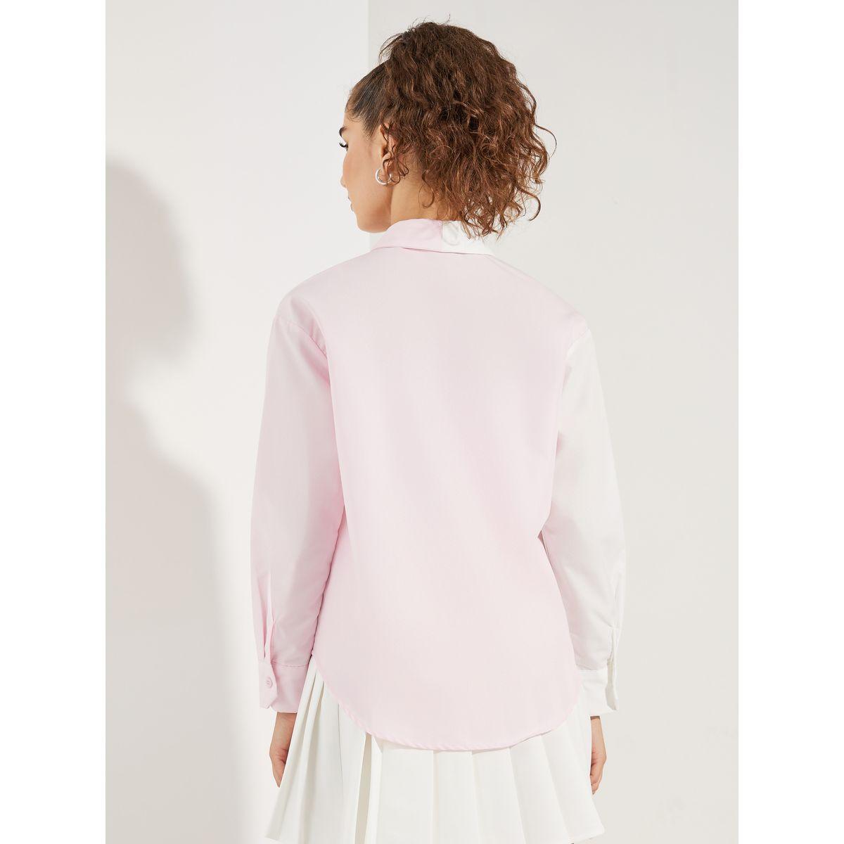 Styli Oversized Color Block Longline Shirt-women-clothing-shirtsandblouses-shirts-image-5
