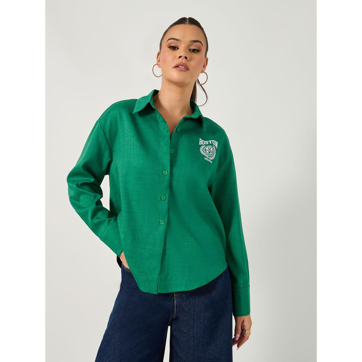 بلوزة بقصة واسعة وطبعة جرافيك-women-clothing-shirtsandblouses-shirts-image-1