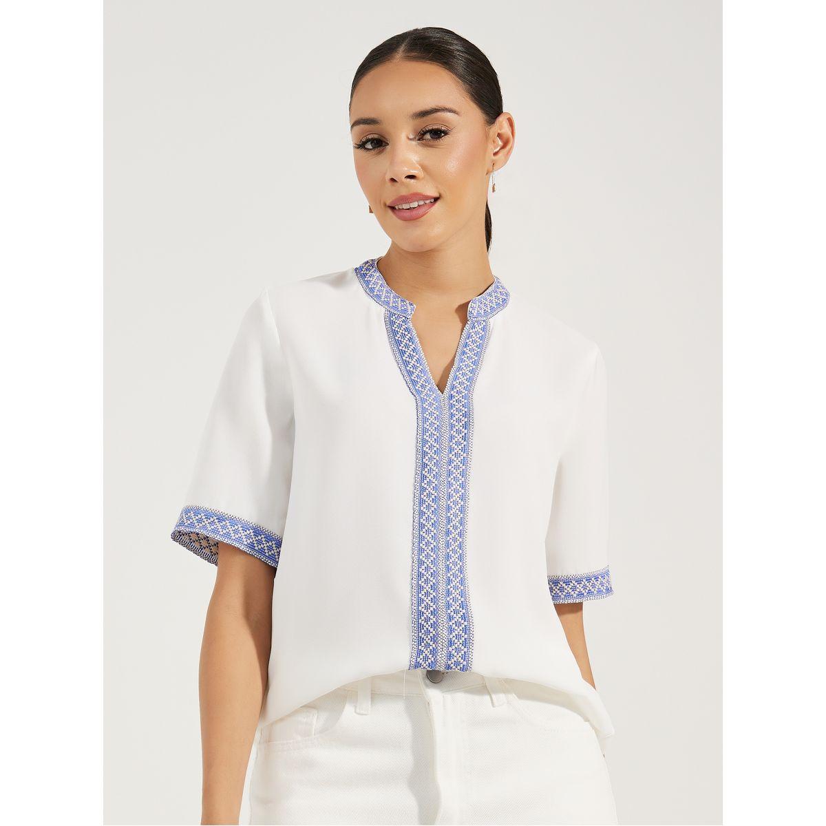بلوزة بوكسي بتفاصيل مُطرّزة وحزوز-women-clothing-shirtsandblouses-blouses-image-1