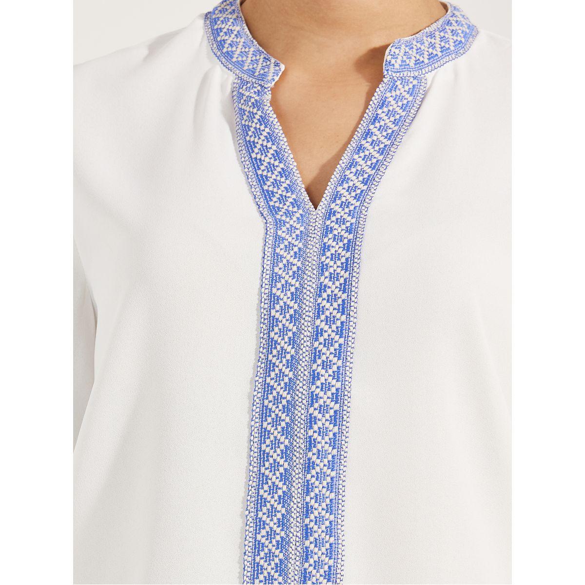 بلوزة بوكسي بتفاصيل مُطرّزة وحزوز-women-clothing-shirtsandblouses-blouses-image-4