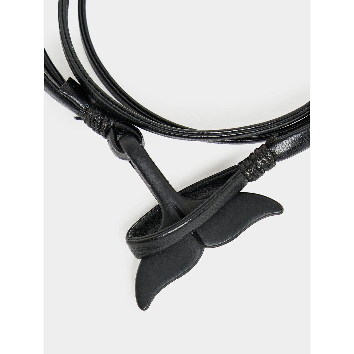 سوار يد بنمط حبل مع مشبك بخطاف وحلقة للغلق-men-watchesandjewellery-bracelets-image-3