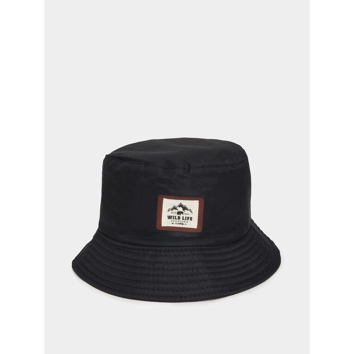 Styli Patch Detail Bucket Hat-men-caps-image-1