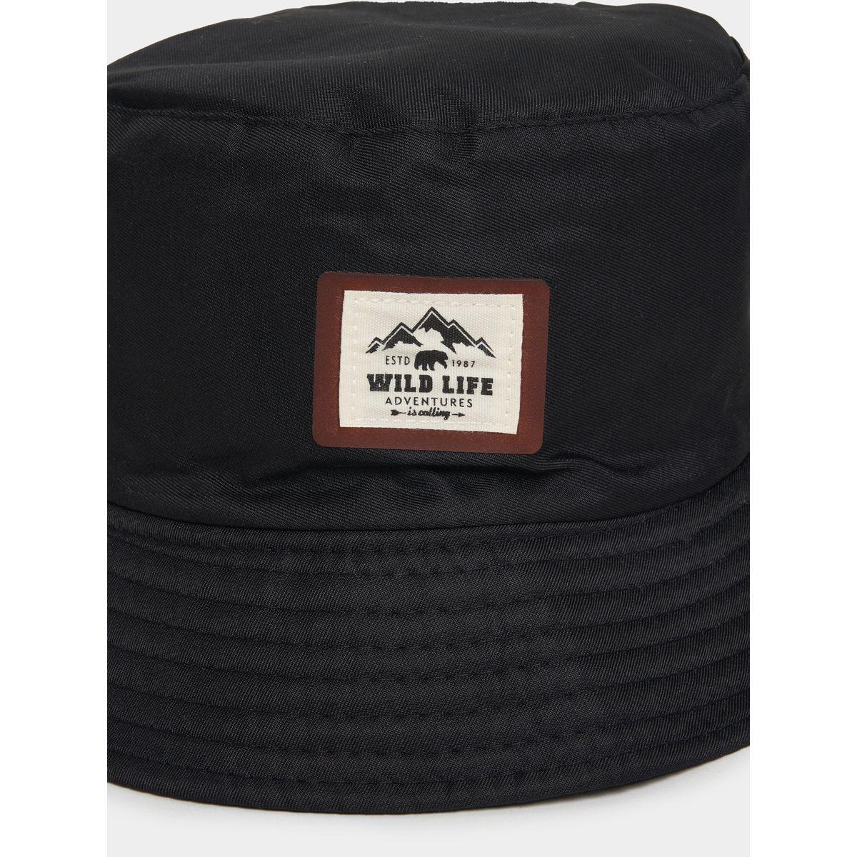 Styli Patch Detail Bucket Hat-men-caps-image-3