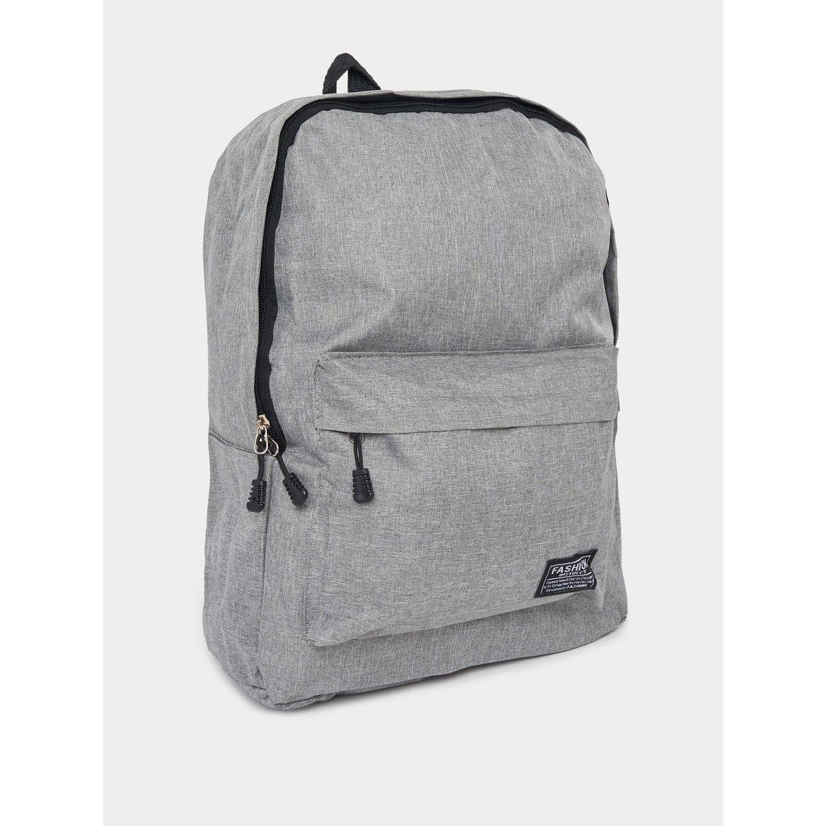 Styli Front Zip Pocket Backpack-men-bags-image-1