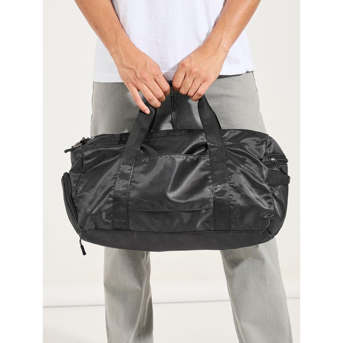 Styli Solid Sports Bag with Double Handle-travel-luggagesandbags-dufflebags-image-4