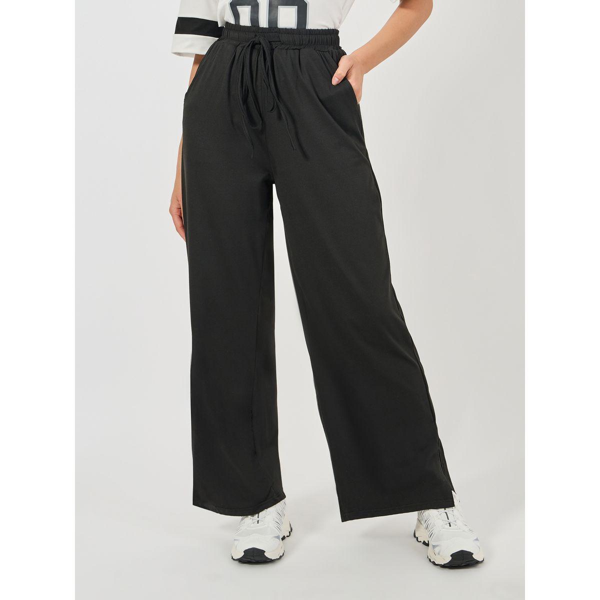 Styli Varsity Slogan T-Shirt & Wide Leg Jogger Co-Ords-women-clothing-coordsets-image-4