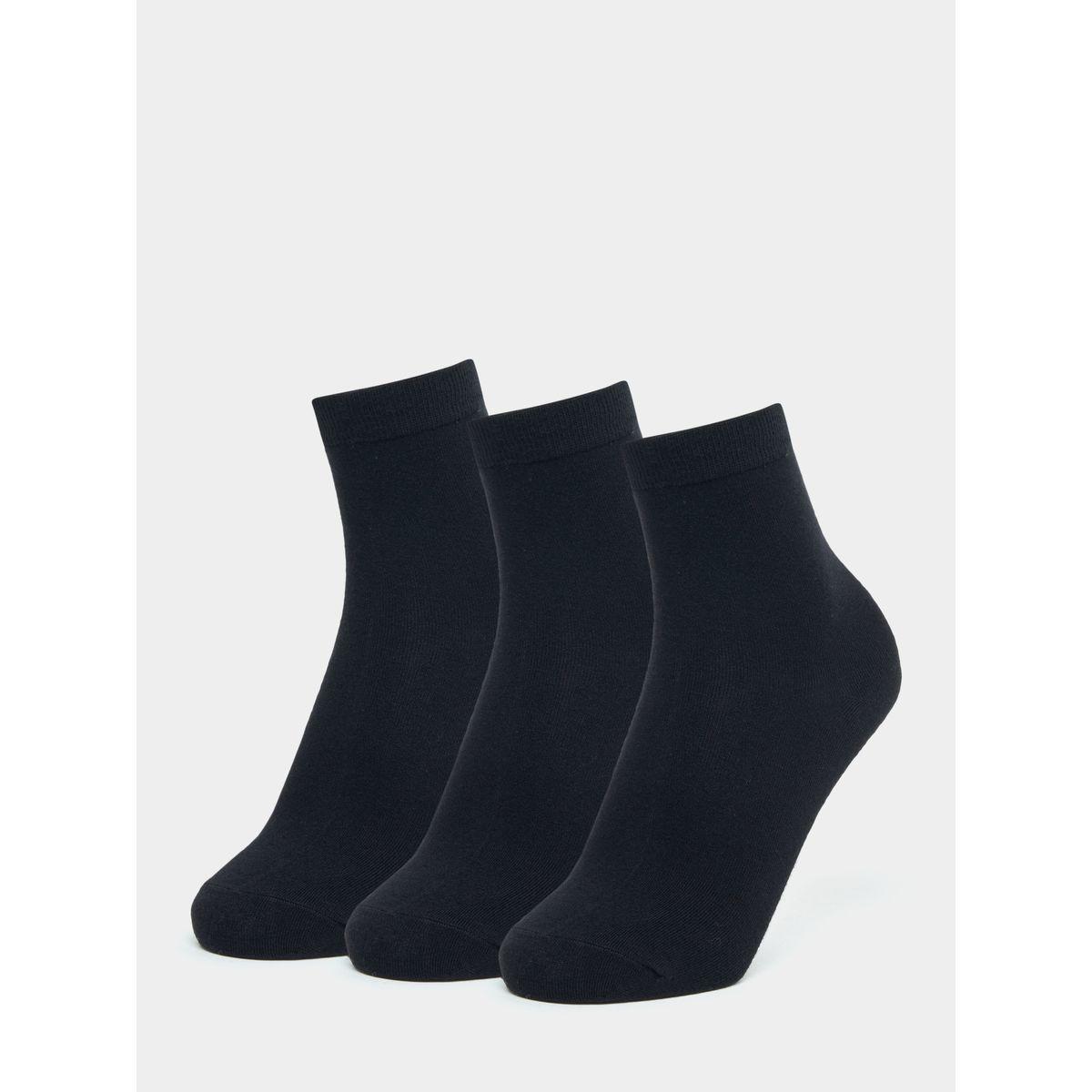 Styli Pack of 3 - Ribbed Crew Socks-men-socks-image-1