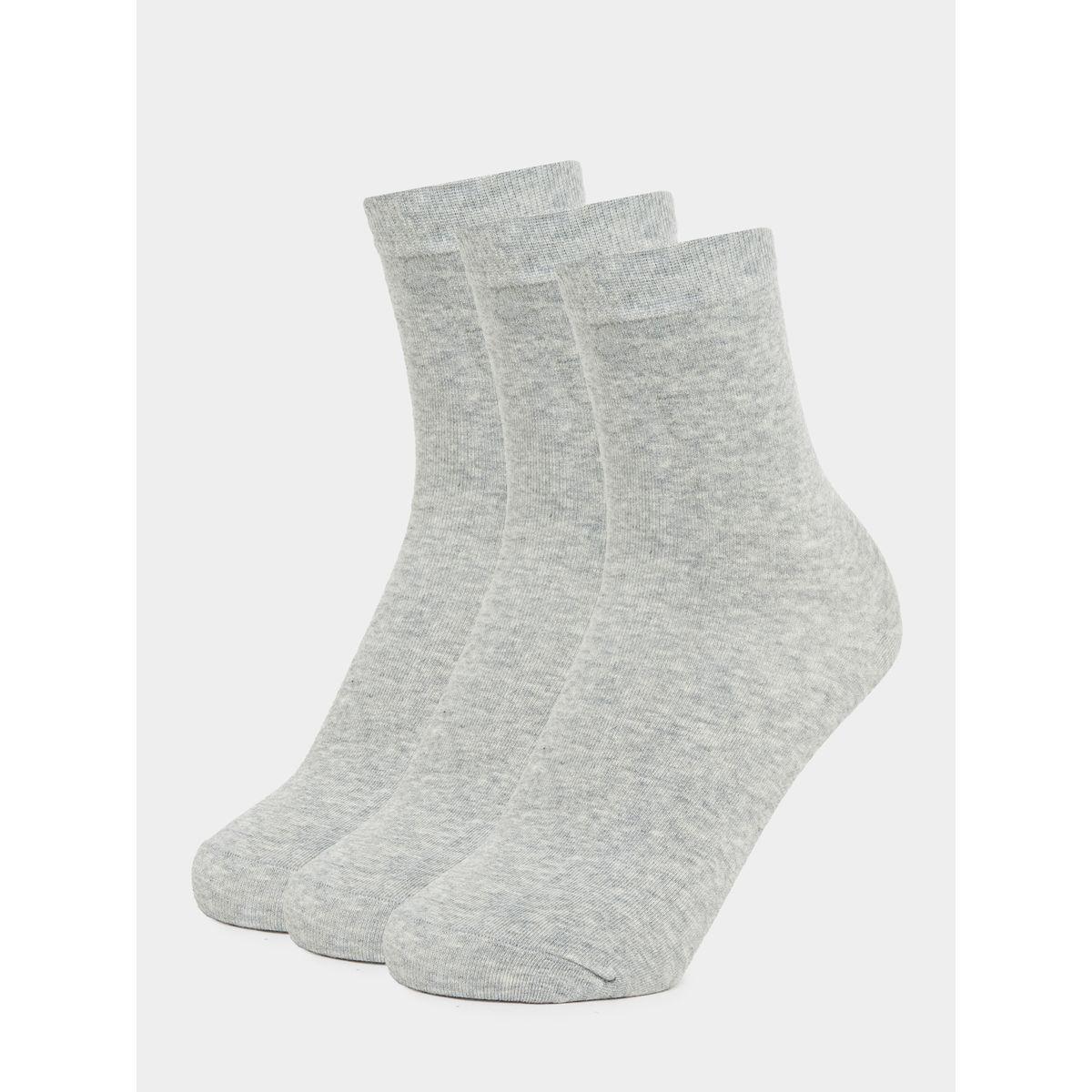 مجموعة من 3 جوارب كاجوال بتفاصيل مضلعة-men-socks-image-1