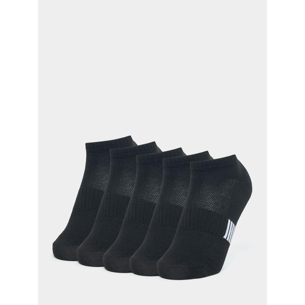 Styli Pack of 5 - Striped Pattern Ankle Length Socks-men-socks-image-1