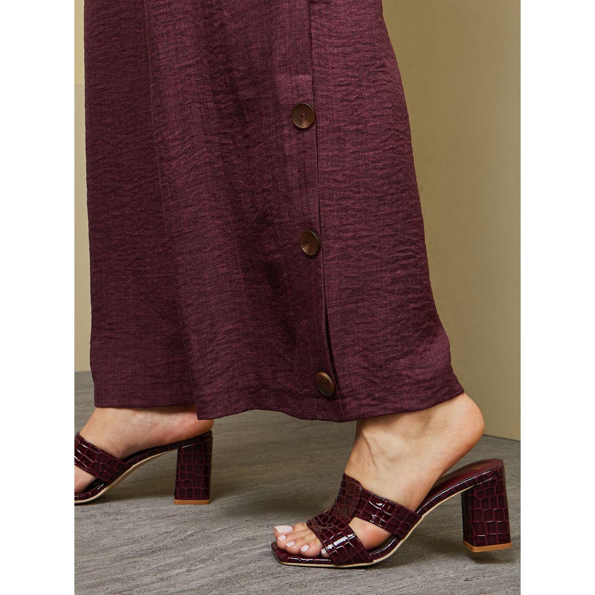 Amirah X Styli Oversized Short Sleeve Top with Wide Leg Pants Modest Set-women-arabicclothing-sets-image-6