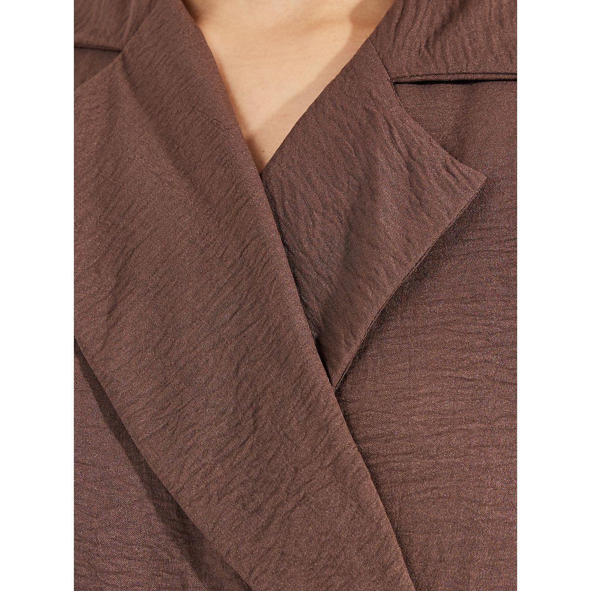 Styli Notch Lapel Wrap Abaya with Tie Waist-women-arabicclothing-abayas-image-3
