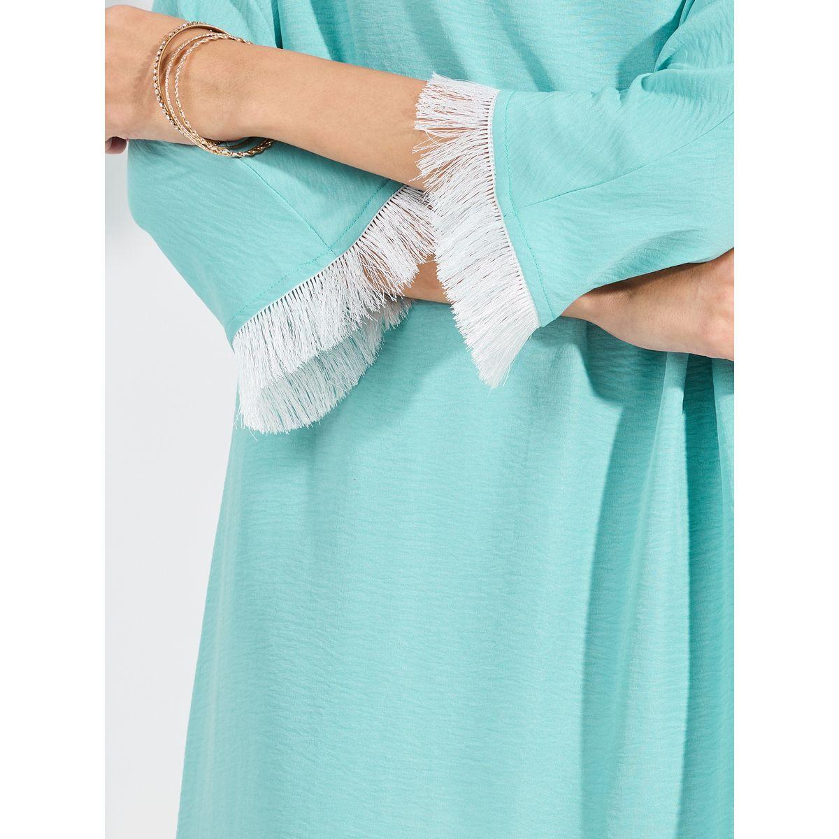 جلابية ميدي مع ياقة بشق وشراشيب-women-arabicclothing-jalabiyas-image-3