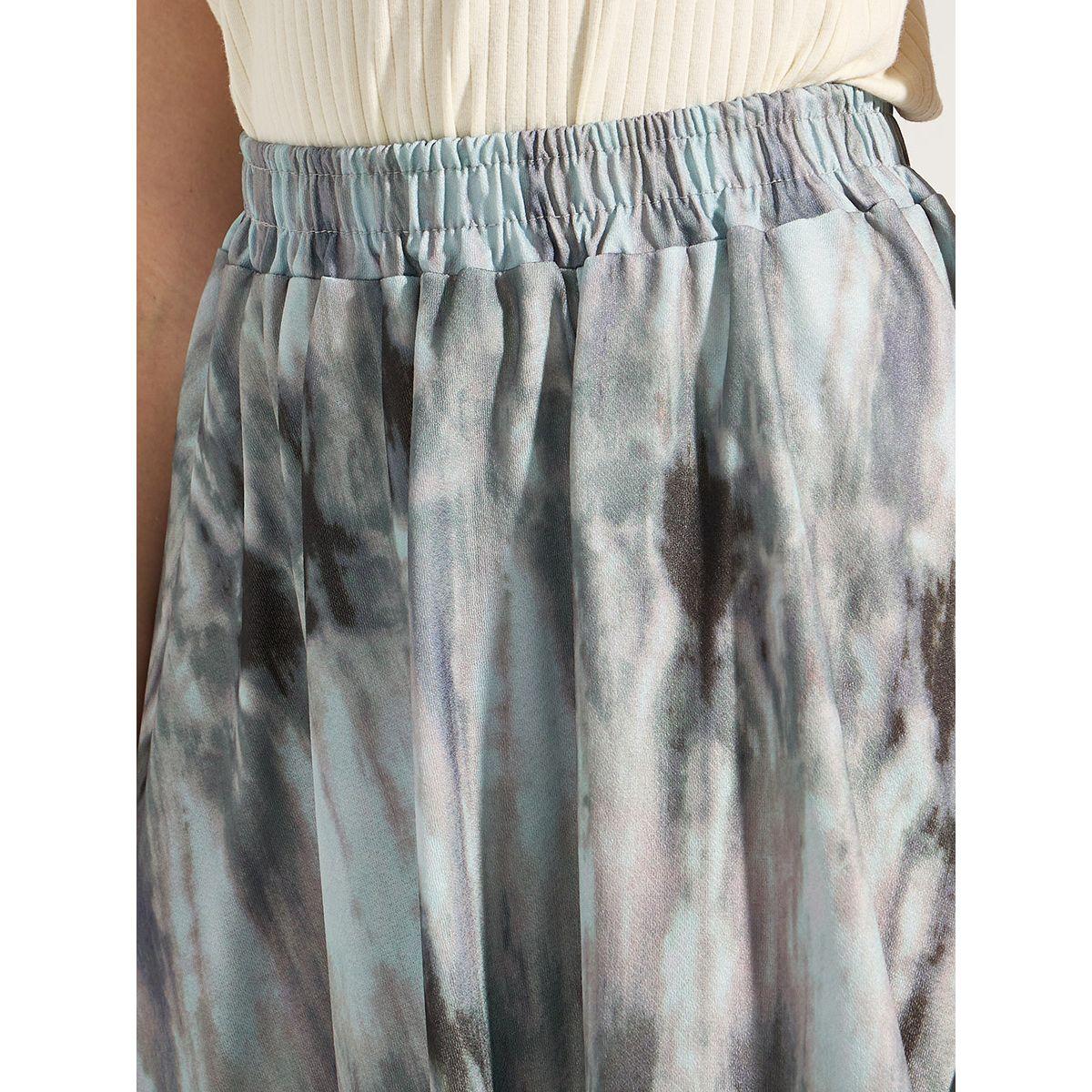 Styli Tie-Dye Print A-Line Midi Skirt-women-clothing-bottoms-skirts-image-3