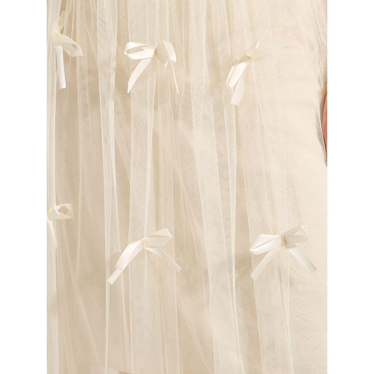 تنورة ميدي بتفاصيل شبكية وربطة فيونكة-women-clothing-bottoms-skirts-image-3