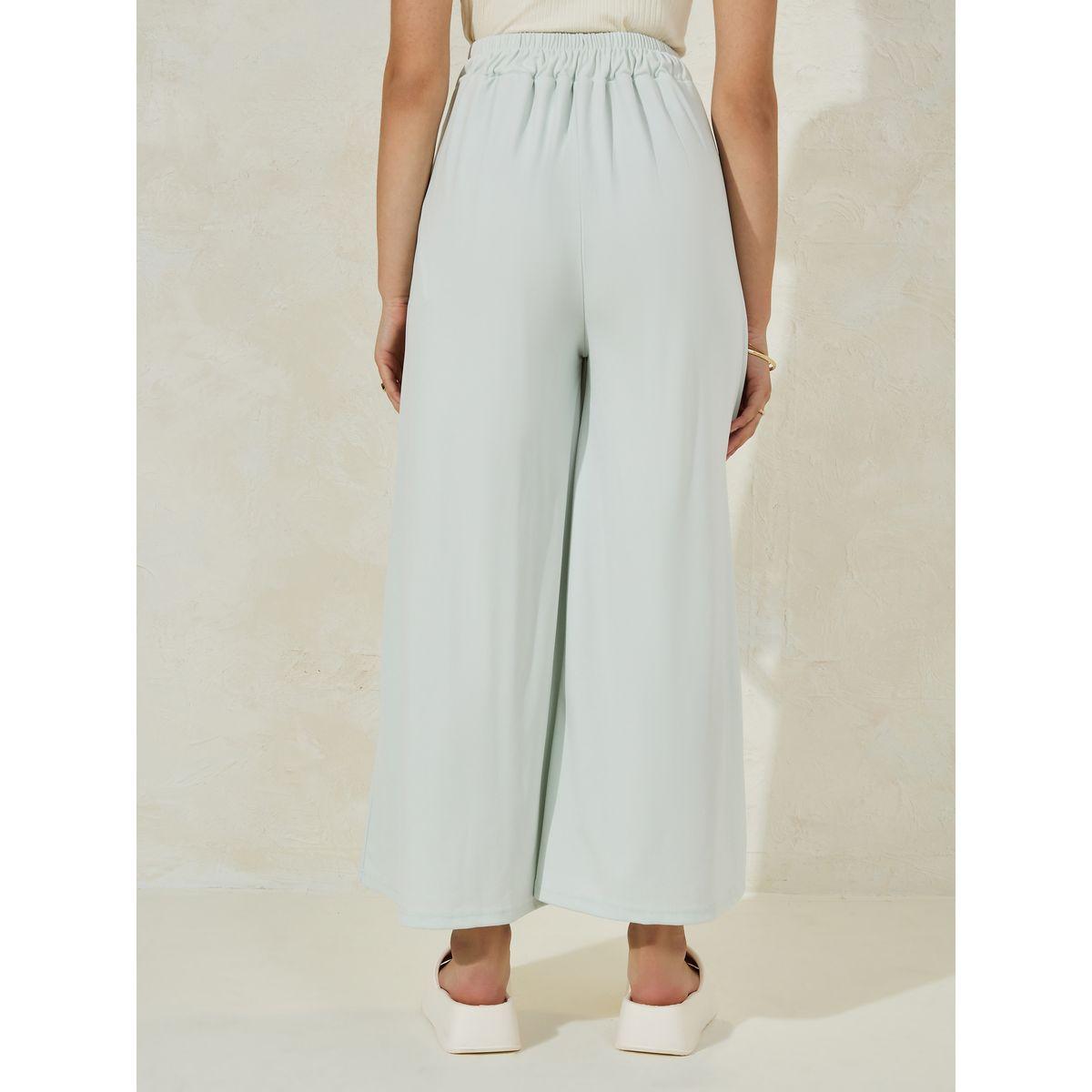 بنطال سادة بارجل واسعة وكسرات-women-clothing-bottoms-trousers-image-1
