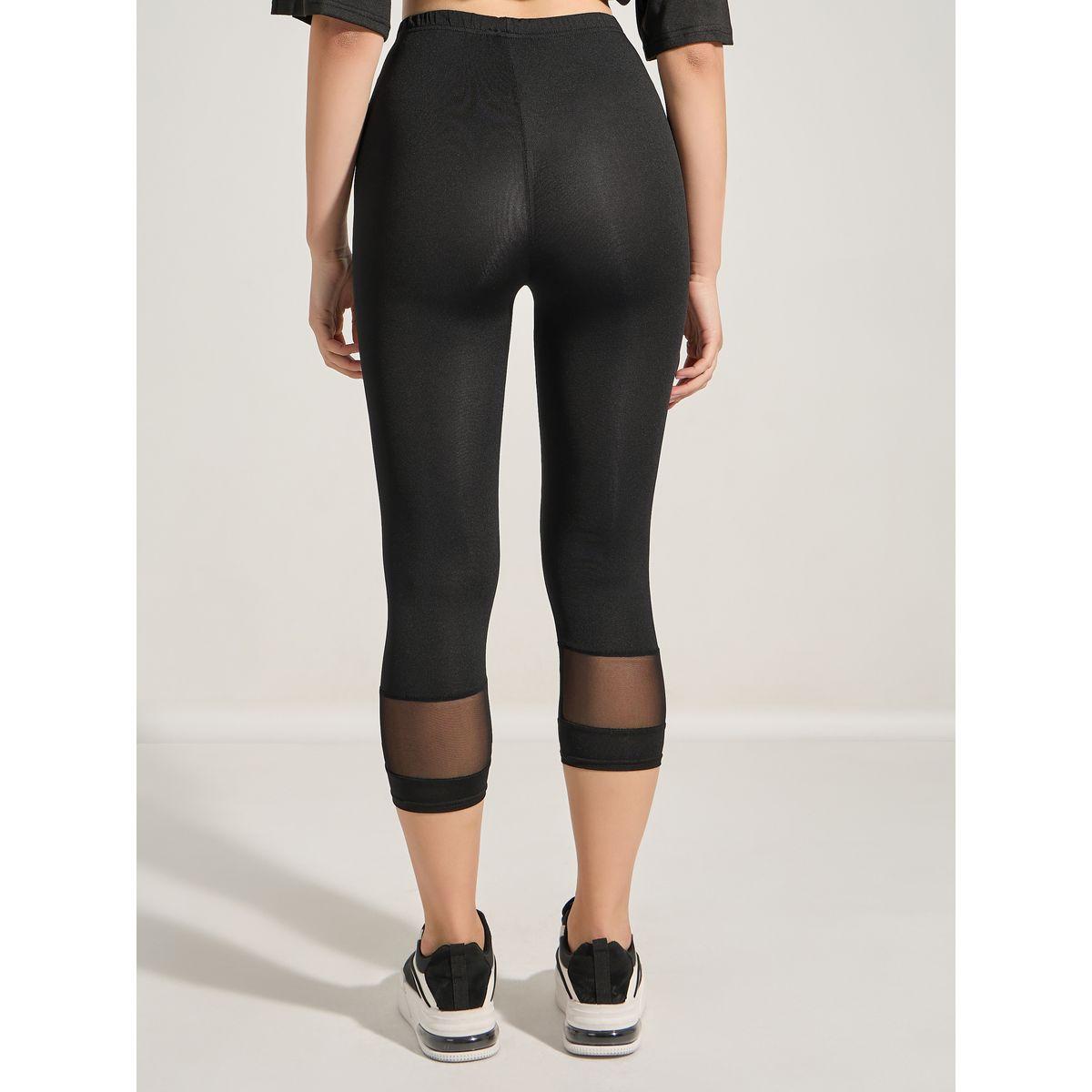ليقنز بتفاصيل شبكية وخصر مطاطي-women-clothing-bottoms-leggings-image-5