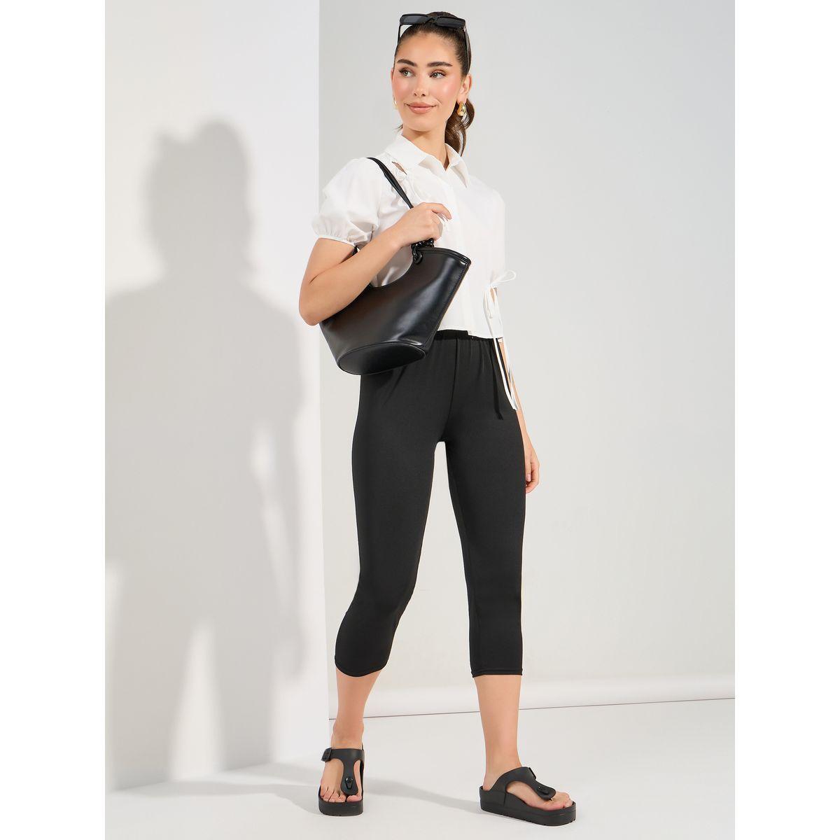 ليقنز بطول 3/4 مع خصر مطاطي-women-clothing-bottoms-leggings-image-2