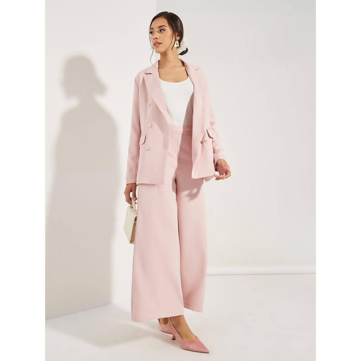 Styli Regular Fit Longline Double Breasted Blazer-women-clothing-coatsandjackets-blazers-image-2