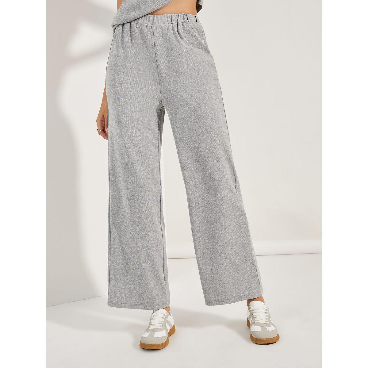 Styli Sleeveless Rib Knit Top & Wide Leg Joggers Co-Ords-women-clothing-coordsets-image-5