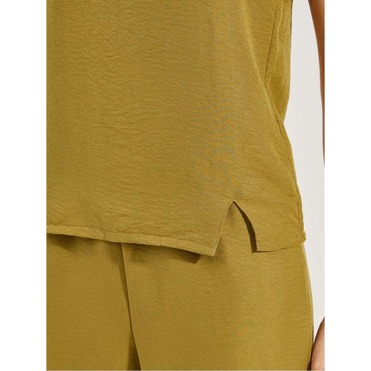 Styli Regular Fit Sleeveless Top & Wide Leg Pants Co-Ords-women-clothing-coordsets-image-3