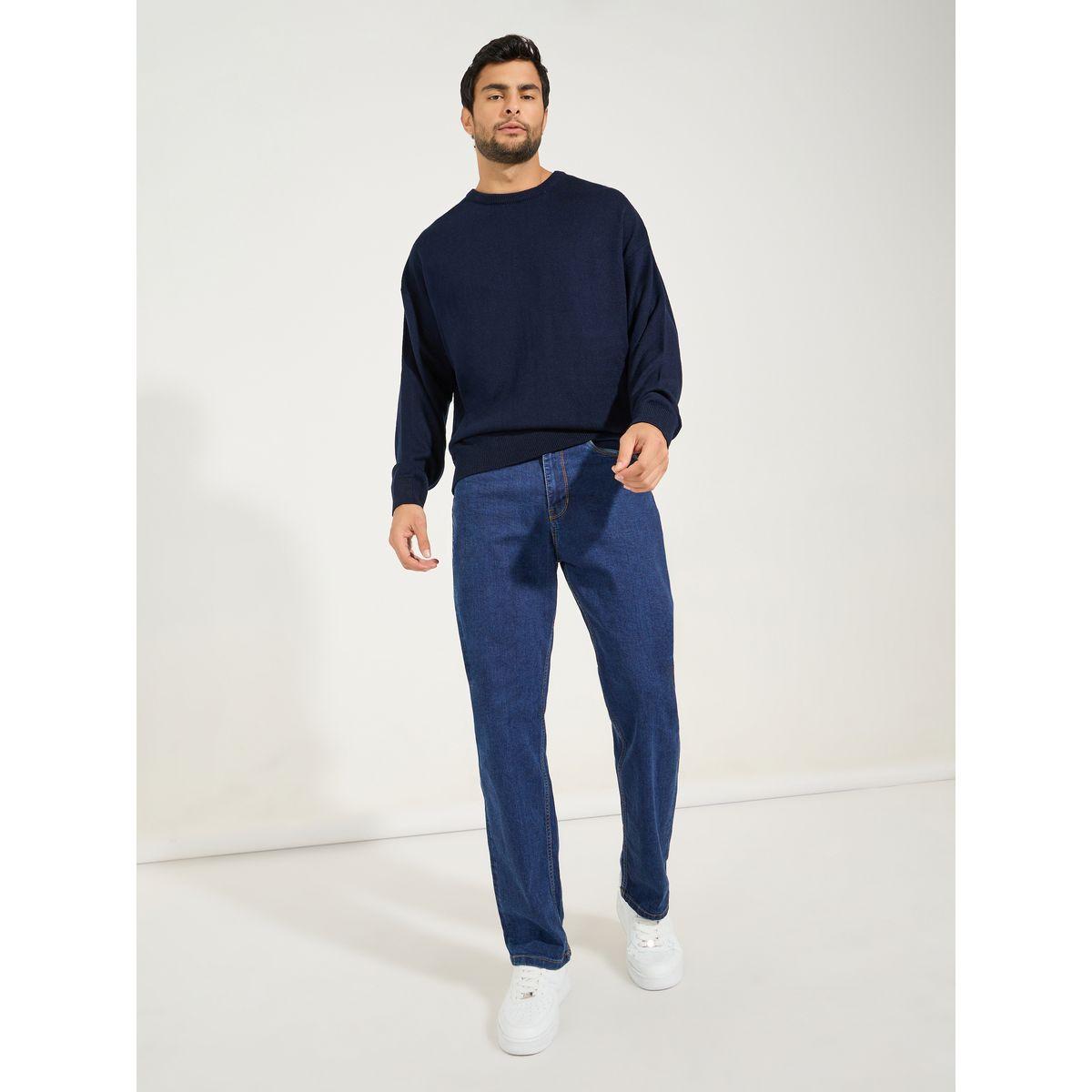 سويتر بقصة مريحة واكتاف منخفضة-men-clothing-sweatersandpullovers-image-2