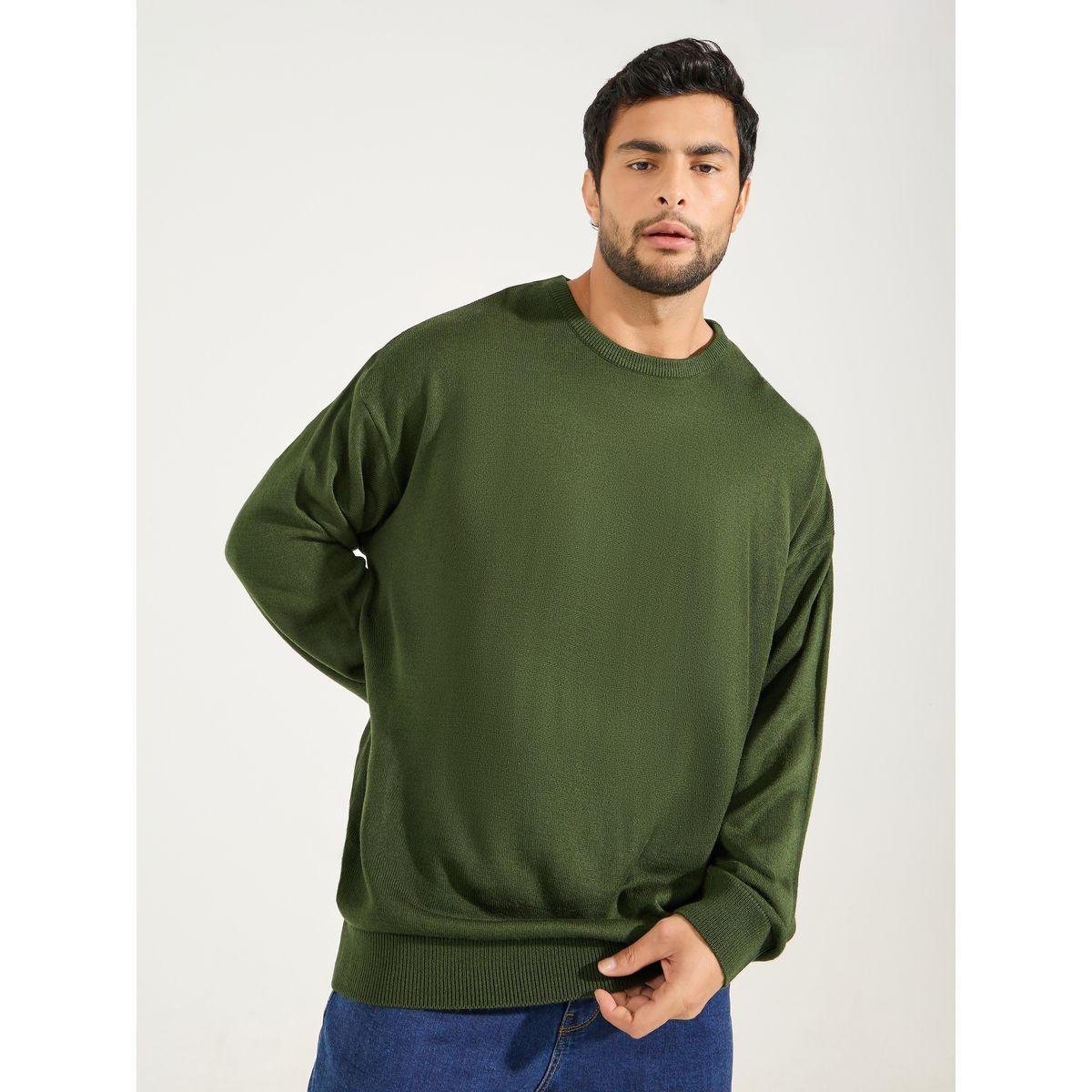 سويتر بقصة مريحة واكتاف منخفضة-men-clothing-sweatersandpullovers-image-1