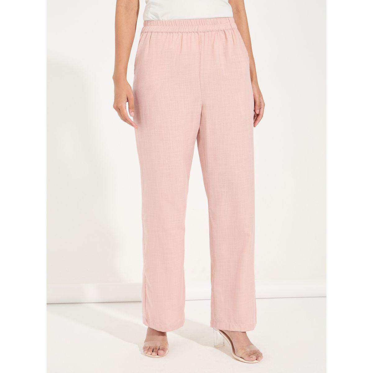 Styli Mandarin Collar Shirt & Straight Pants Modest Set-women-arabicclothing-sets-image-6