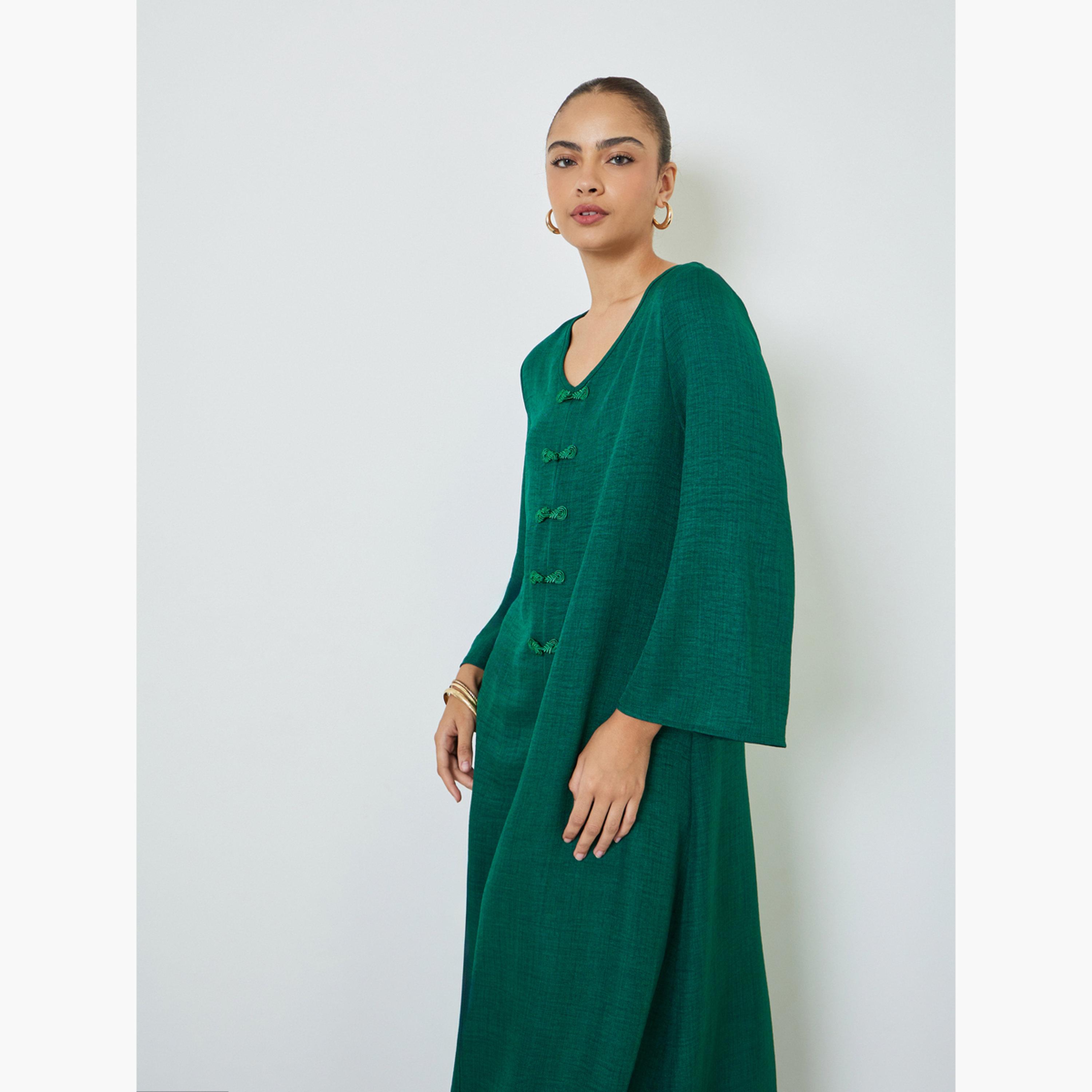 جلابية بأزرار تزيينية-women-arabicclothing-jalabiyas-image-2