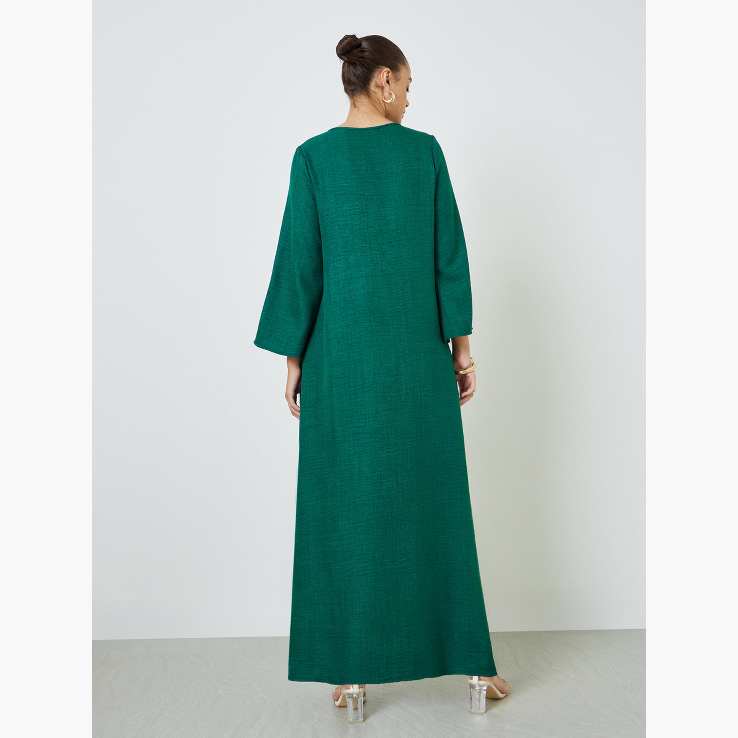 جلابية بأزرار تزيينية-women-arabicclothing-jalabiyas-image-3