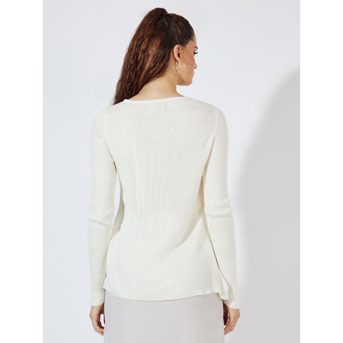 سويتر مُجسم بتفاصيل مضلعة-women-clothing-cardigansandjumpers-jumpers-image-1