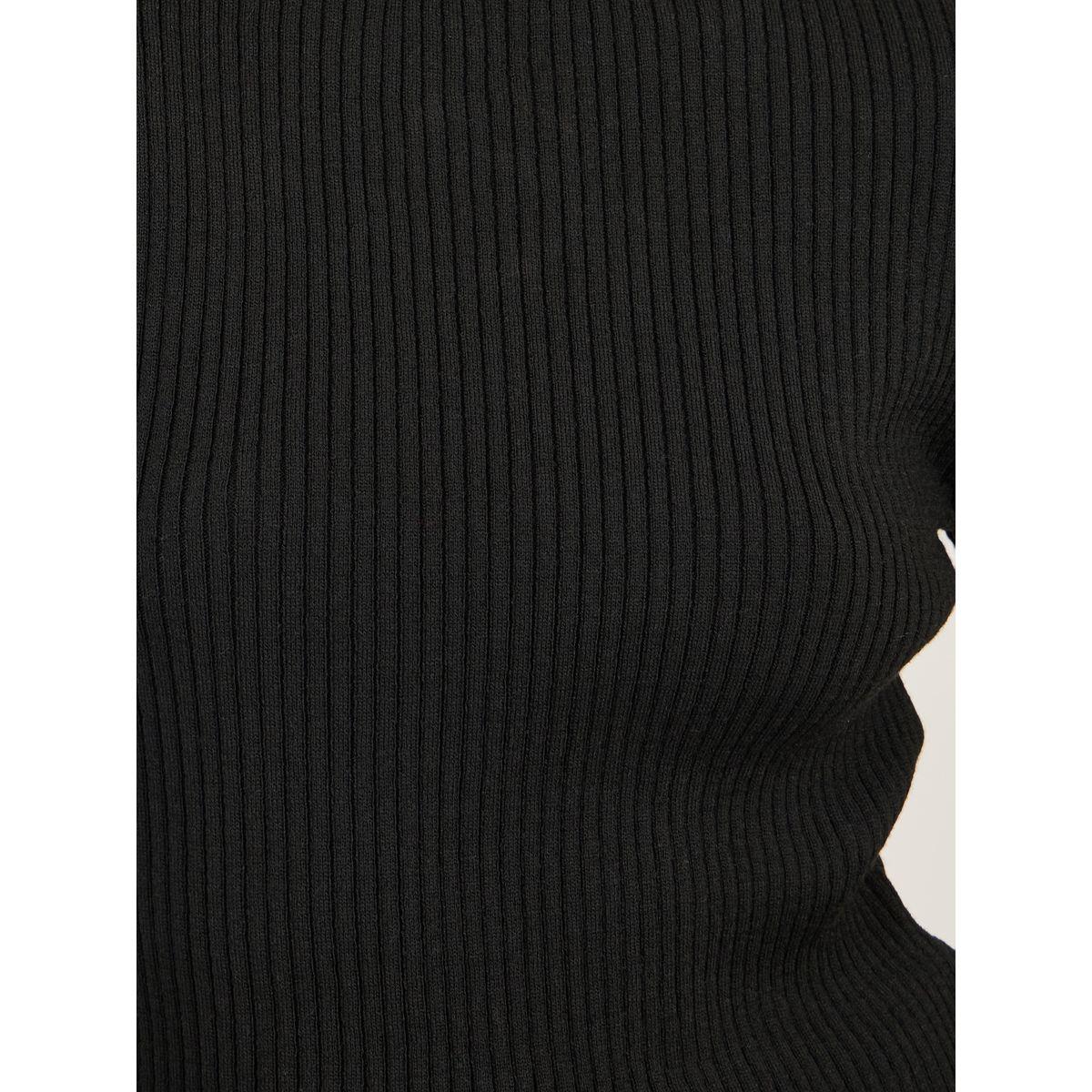 Styli Ribbed Fitted Regular Length High Neck Sweater-women-winterwear-cardigansandjumpers-jumpers-image-4
