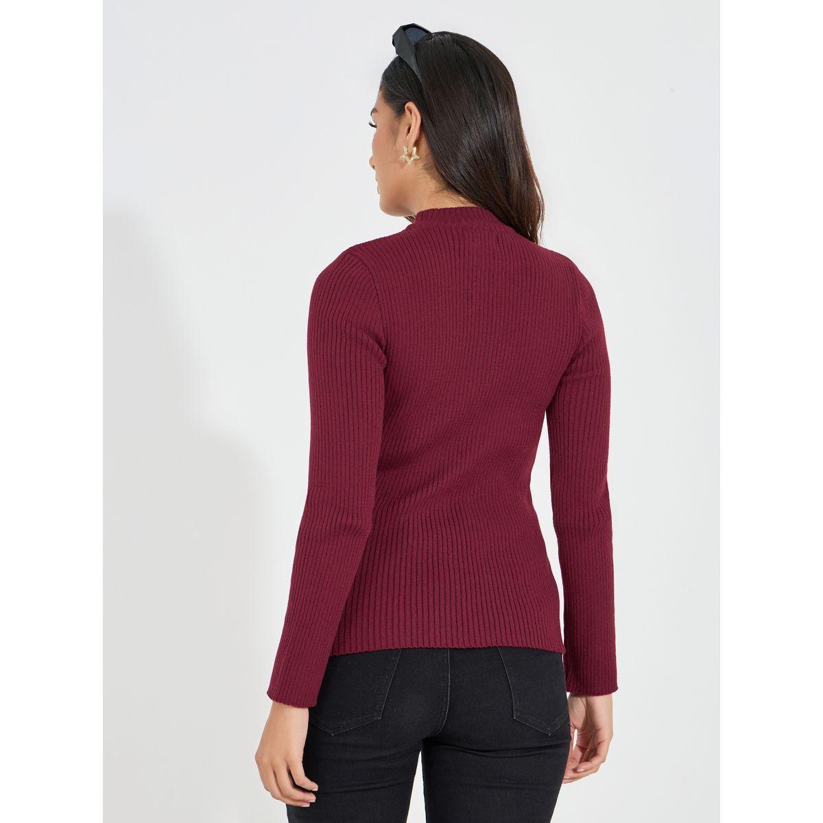 Styli Ribbed Fitted Regular Length High Neck Sweater-women-clothing-cardigansandjumpers-jumpers-image-5