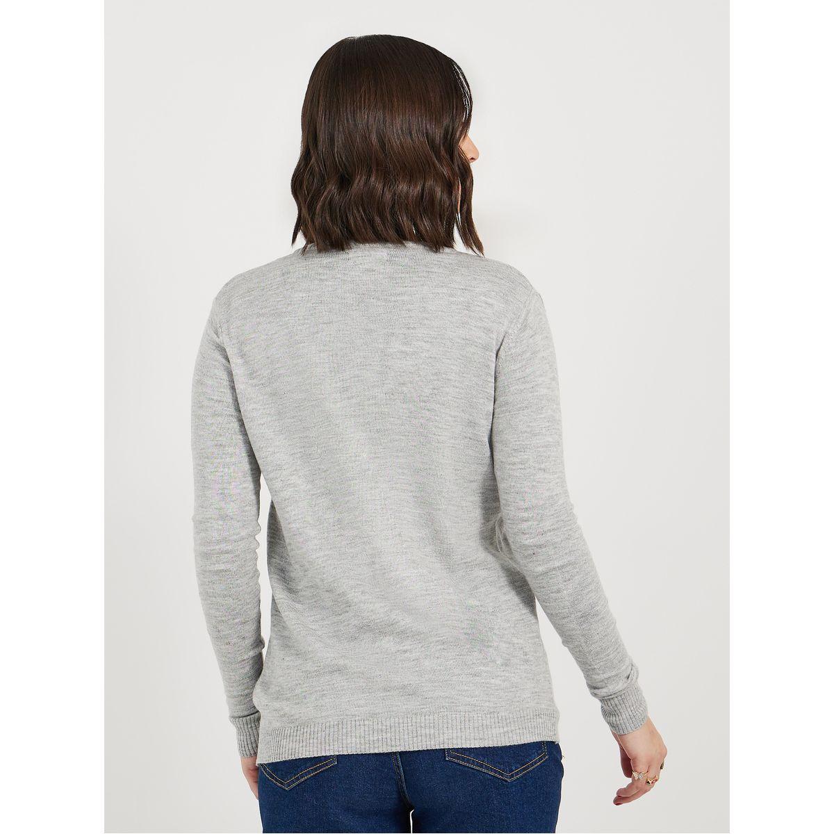 Styli Regular Fit Regular Length Button Down Cardigan-women-winterwear-cardigansandjumpers-cardigans-image-4