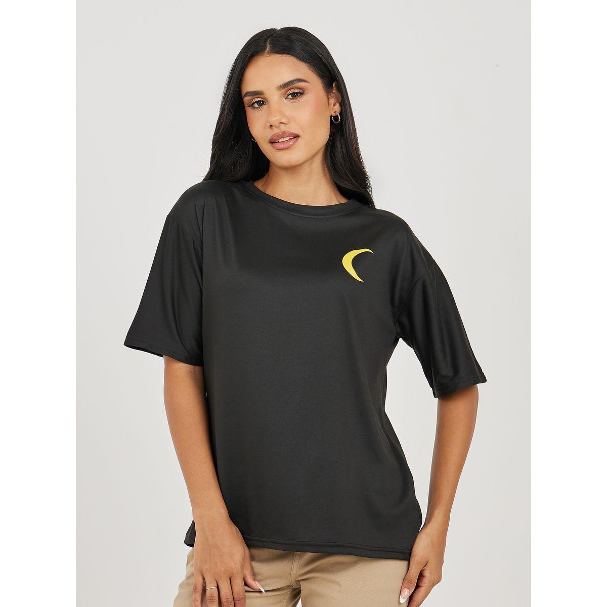 تيشيرت بطبعة ناعمة مع اكمام قصيرة-women-clothing-tshirts-image-3