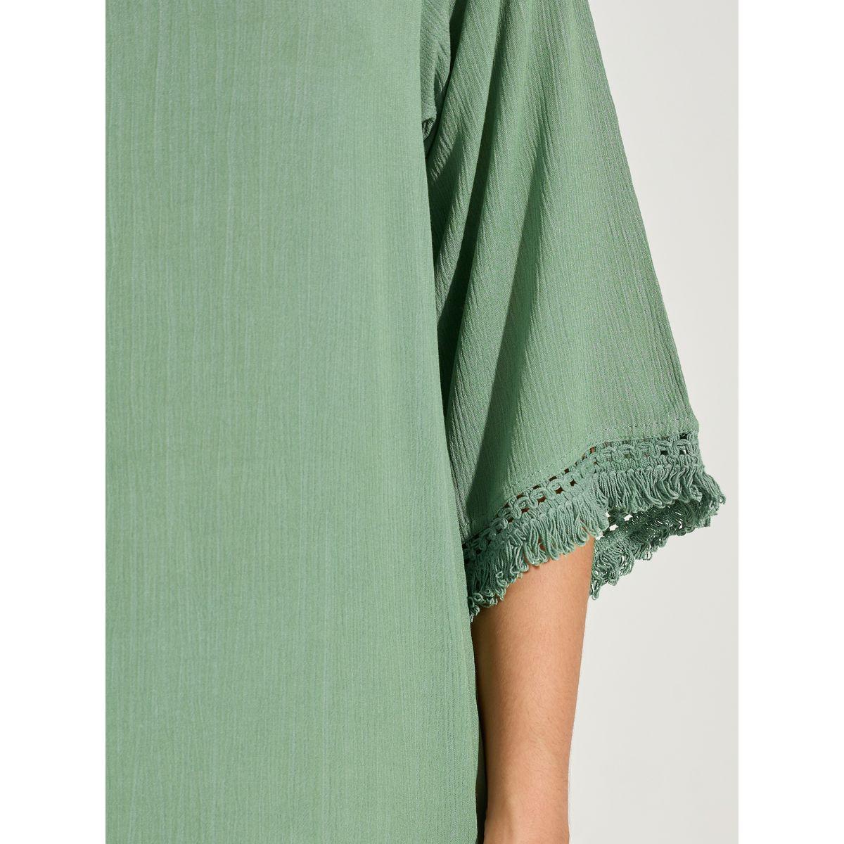 Styli Tassel Trim Textured Jalabiya-women-arabicclothing-jalabiyas-image-3