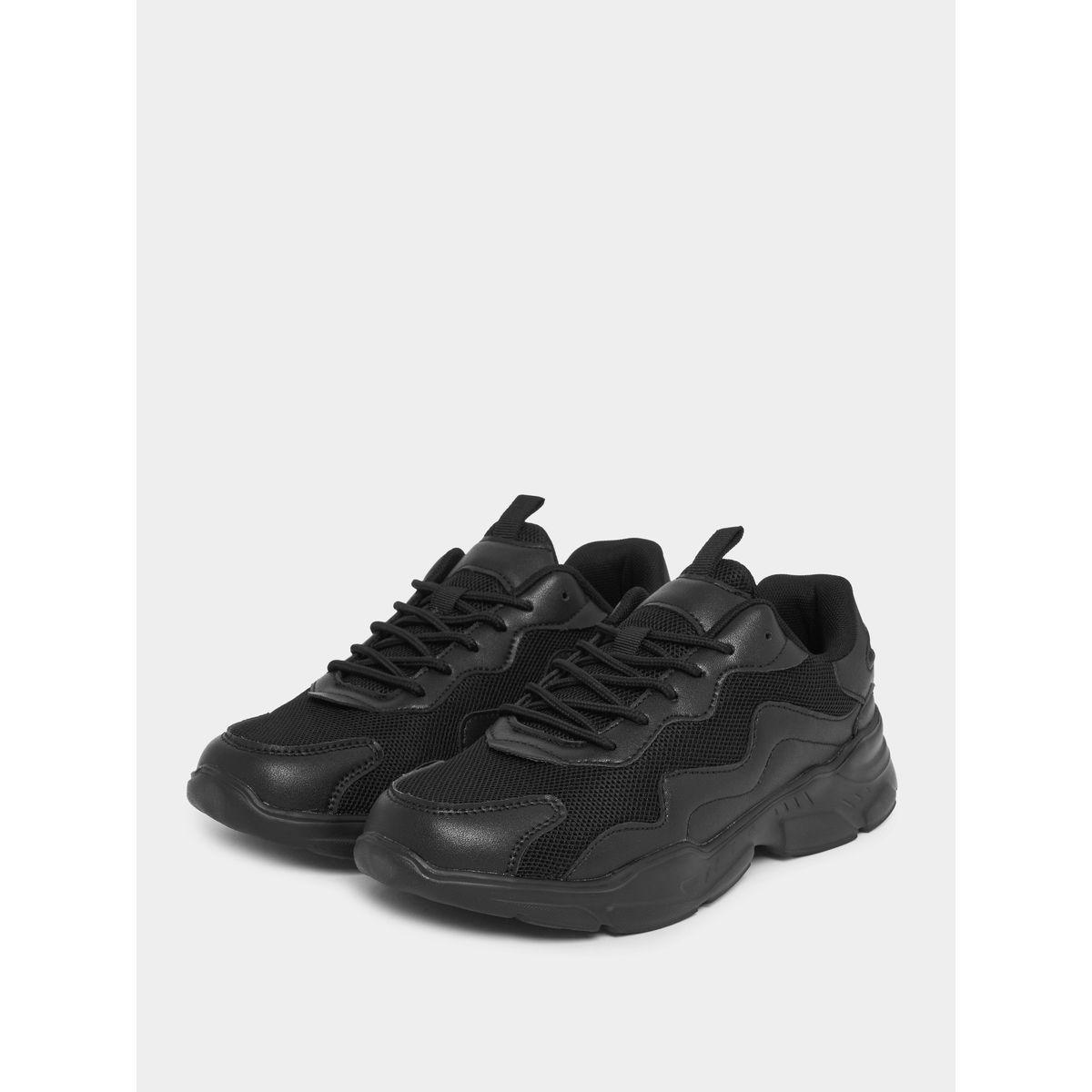حذاء سنيكرز بتفاصيل بارزة الملمس مع رباط غلق-women-shoes-sneakers-image-3