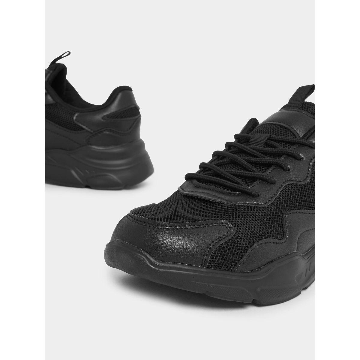 حذاء سنيكرز بتفاصيل بارزة الملمس مع رباط غلق-women-shoes-sneakers-image-4