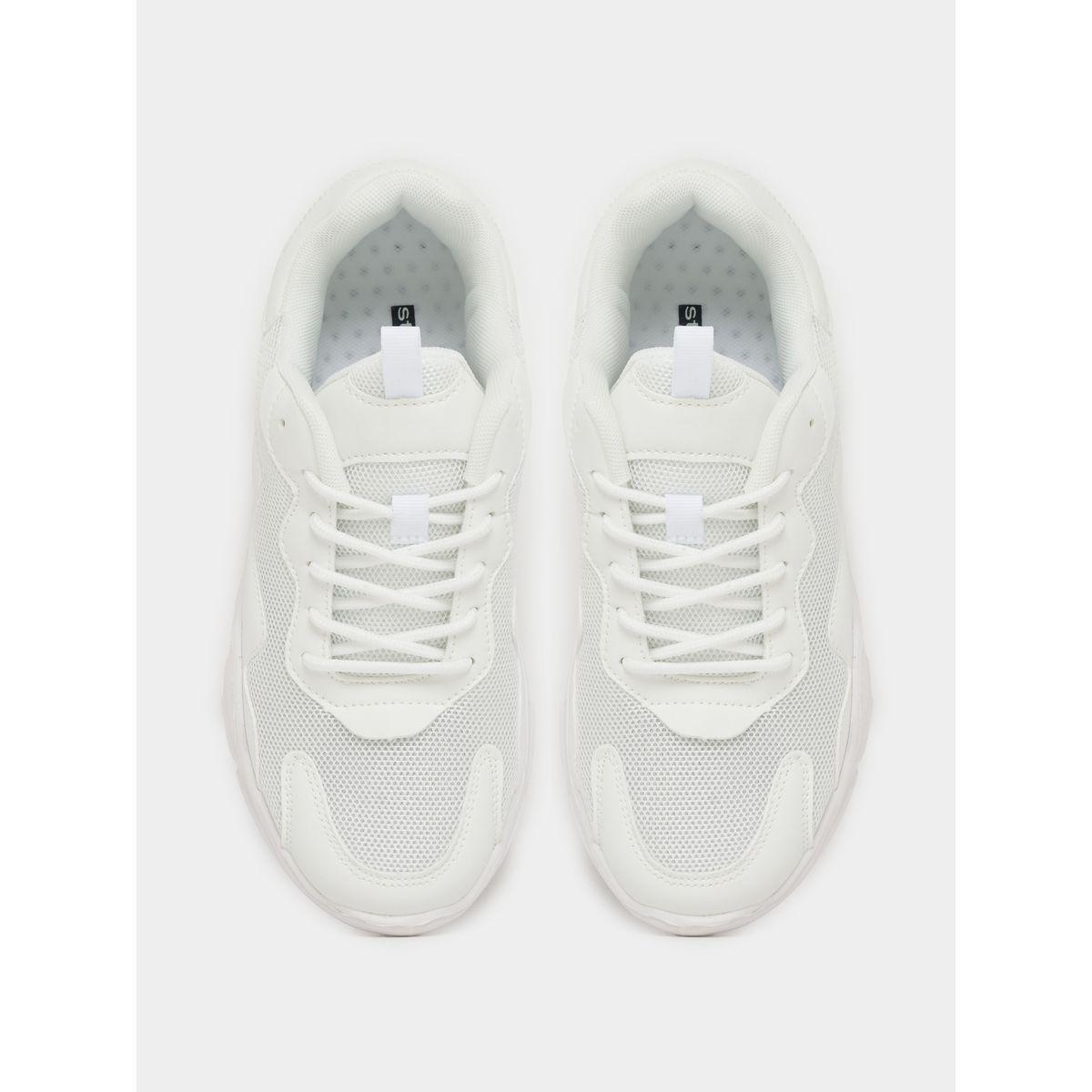 حذاء سنيكرز بتفاصيل بارزة الملمس مع رباط غلق-women-shoes-sneakers-image-2