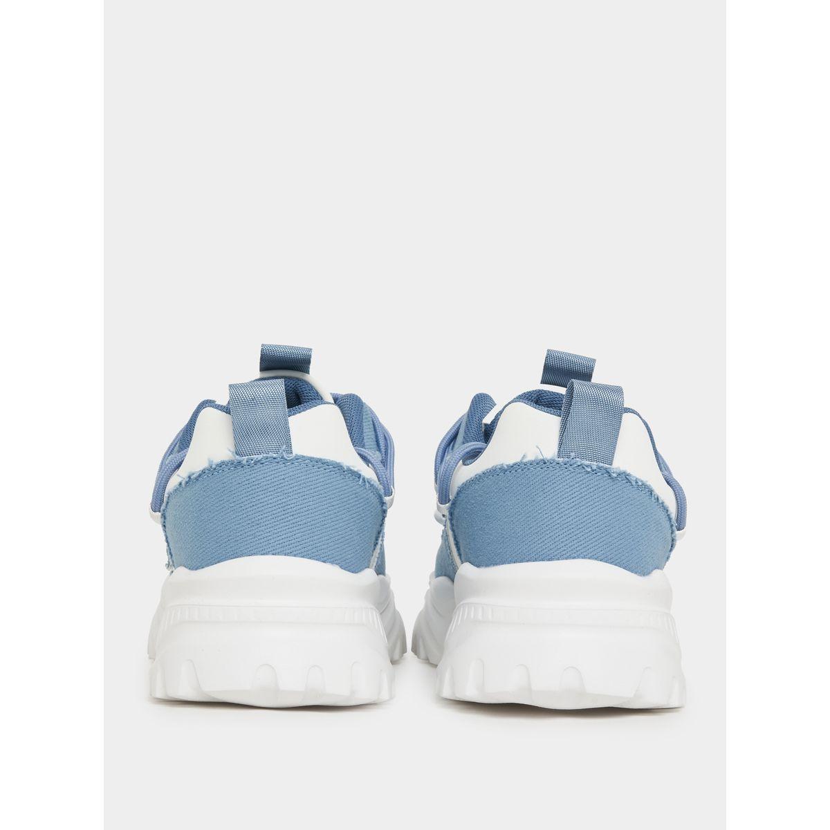 حذاء سنيكرز شانكي بنمط كتل الالوان-women-shoes-sneakers-image-4