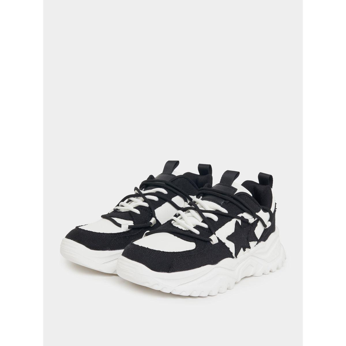 حذاء سنيكرز شانكي بنمط كتل الالوان-women-shoes-sneakers-image-3