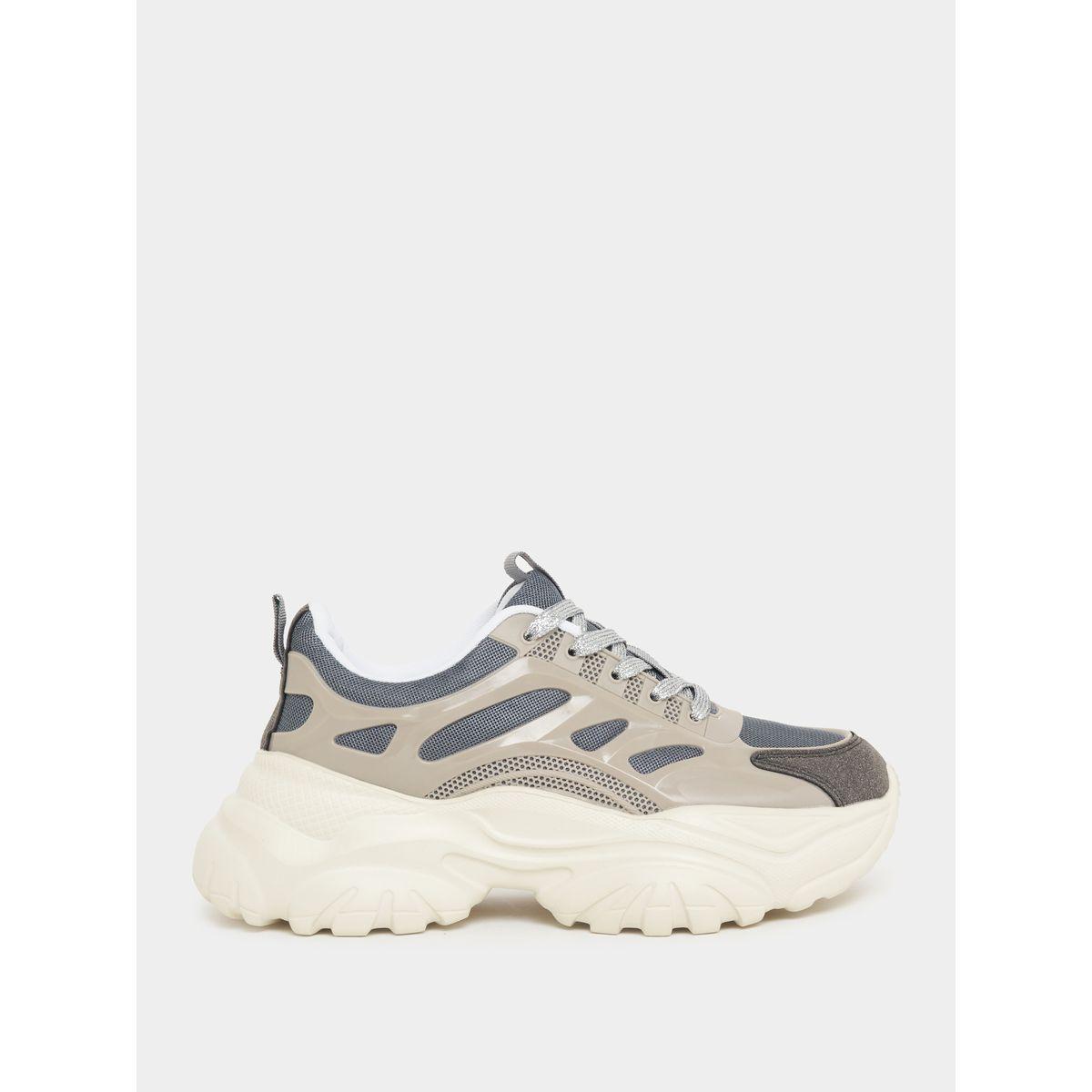 Styli Texture Wed Design Chunky Sneakers-women-shoes-sneakers-image-2