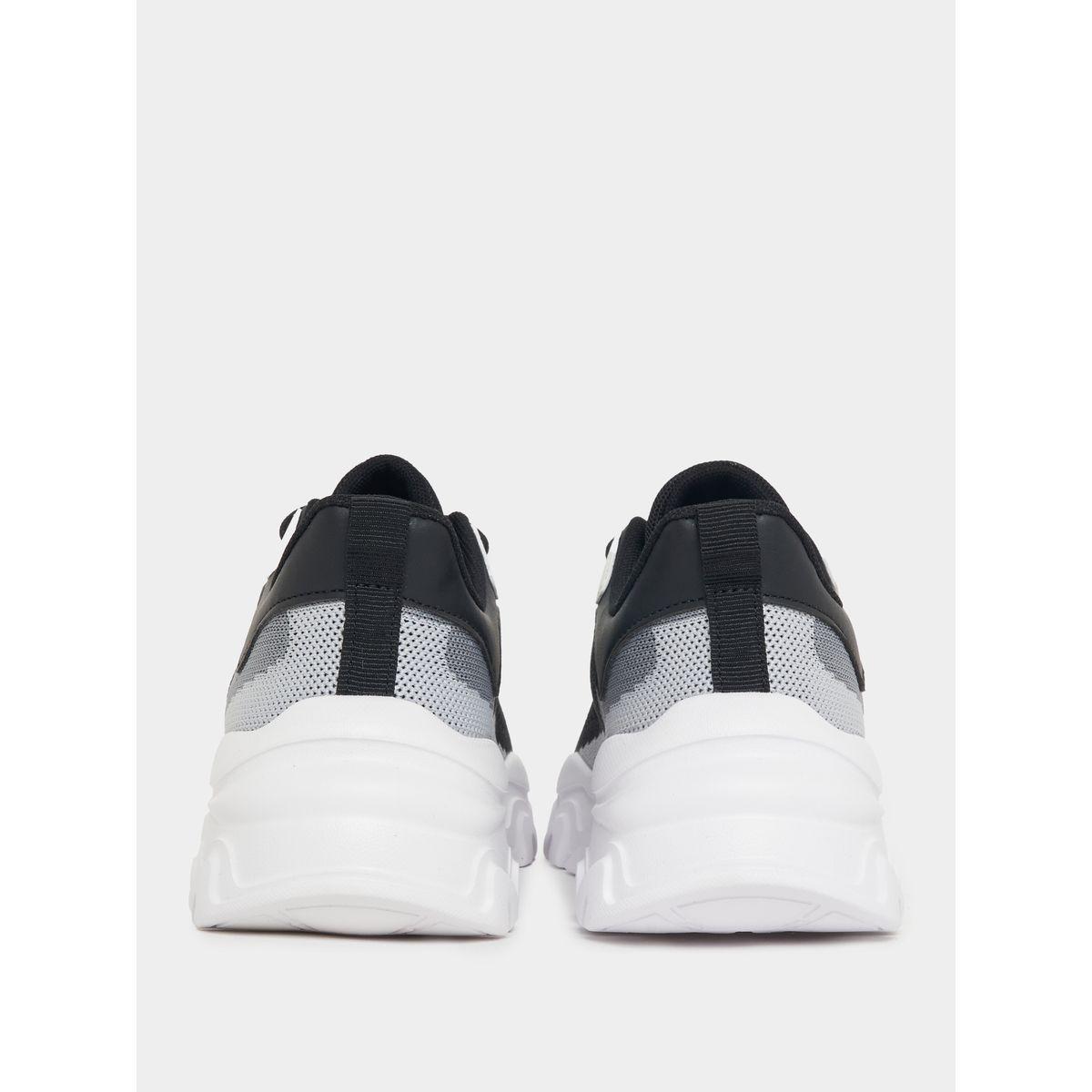 Styli Textured Knit Chunky Sneakers-women-shoes-sneakers-image-5
