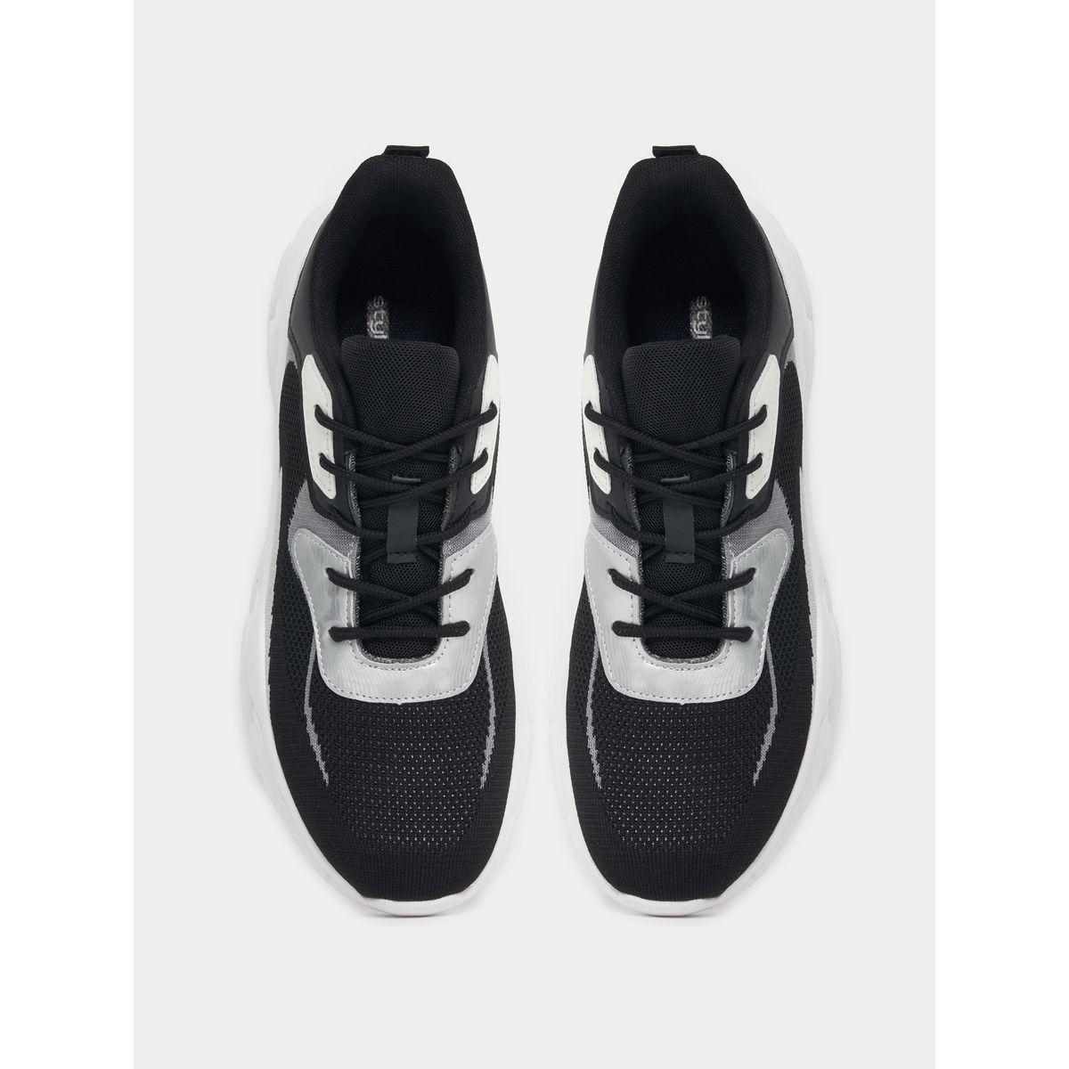 Styli Textured Knit Chunky Sneakers-women-shoes-sneakers-image-6