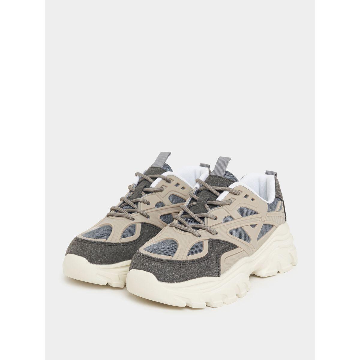Styli Super Chunky Web Design Sneakers-women-shoes-sneakers-image-3