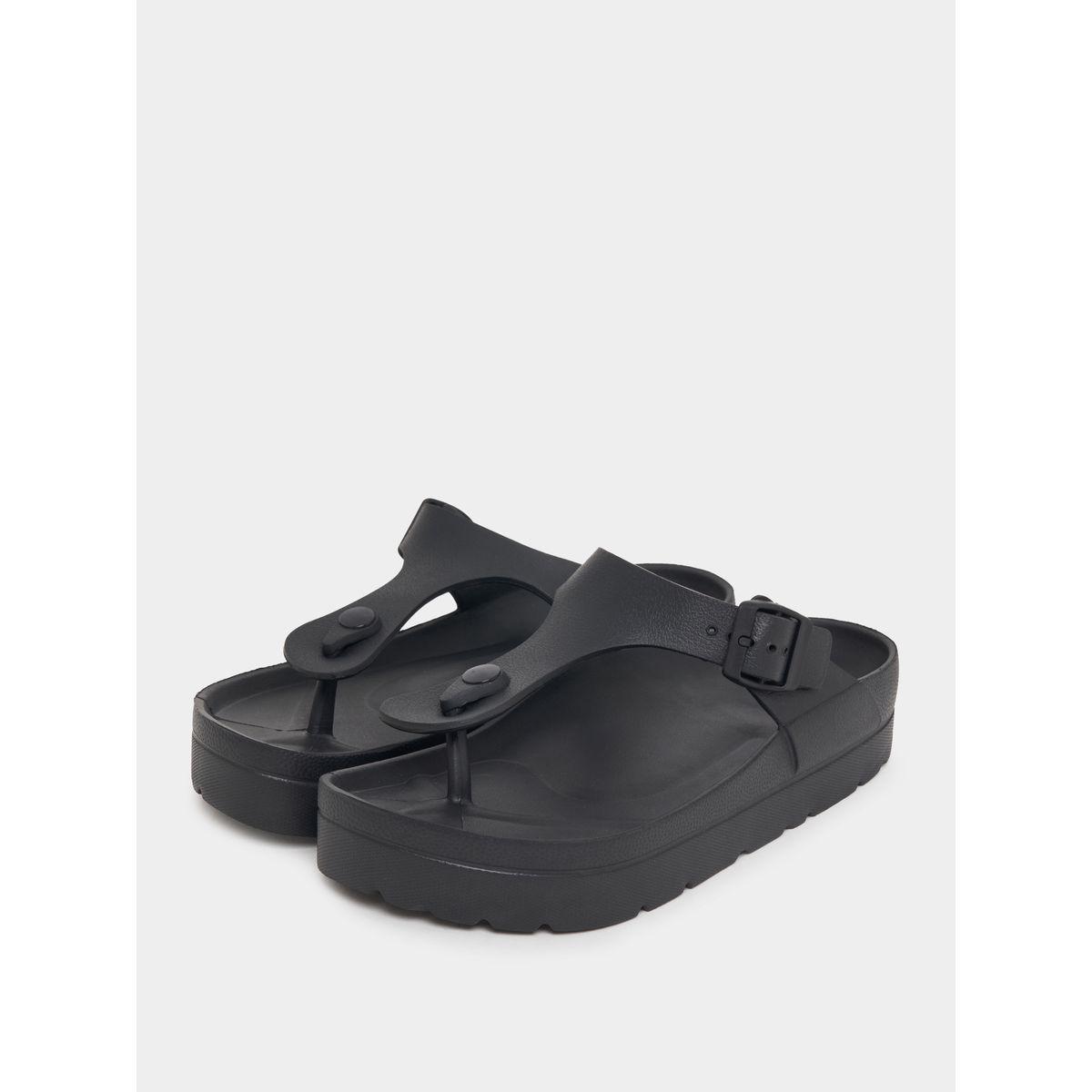 Styli Platform Flip Flops with Adjustable Buckle-women-shoes-flipflopsandslides-image-3