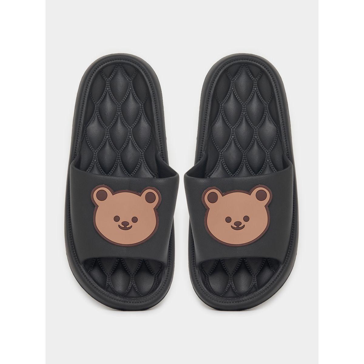 Styli Bear Patch Design Slides-women-shoes-flipflopsandslides-image-6