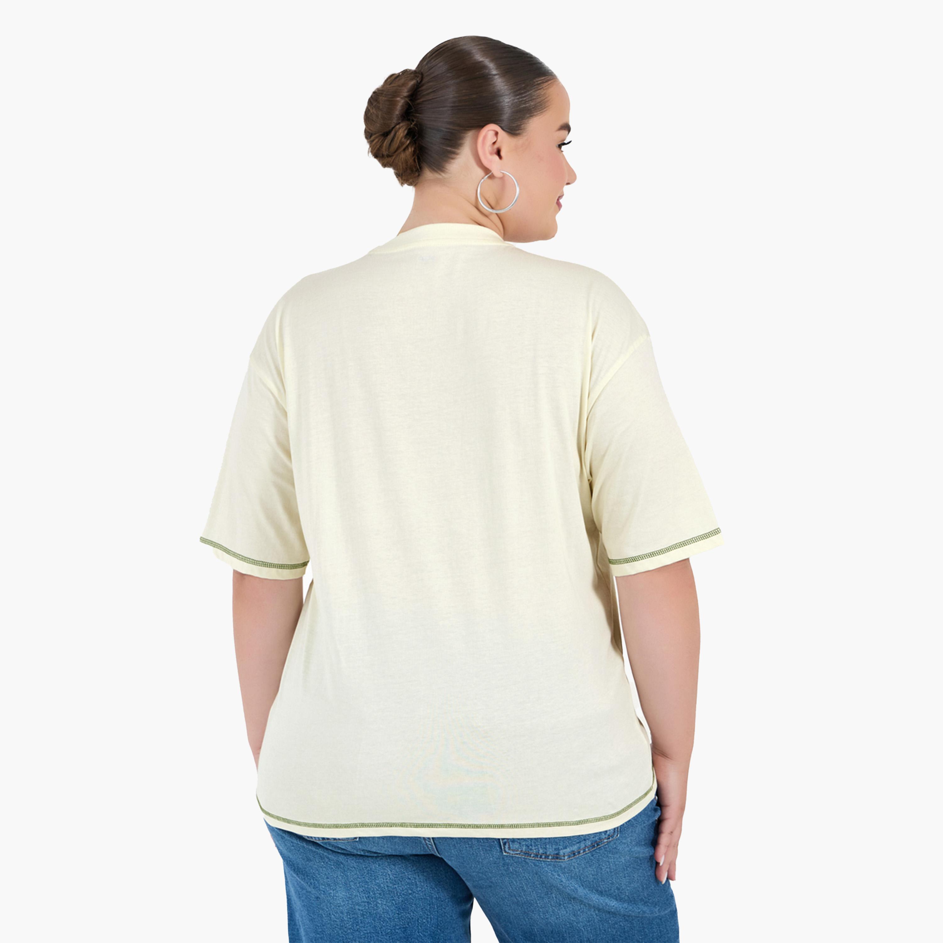 Styli Plus Size Embroidered Oversized T-Shirt-women-clothing-tshirts-image-4