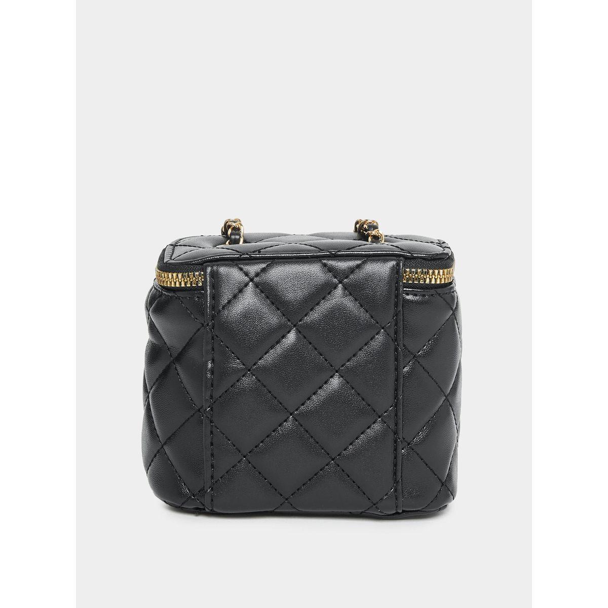 Styli Quilted Crossbody Bag with Floral Metal Patch-women-bagsandwallets-handbags-image-4